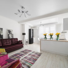 Kuchyňa-obývacia izba 25 m² - prehľad najlepších riešení -6