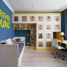 Vlastnosti designu dětského pokoje 12 m2-6