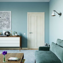غرفة المعيشة بألوان زرقاء: صورة ، مراجعة لأفضل الحلول -3