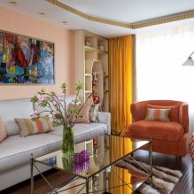 Ako vyzdobiť neoklasický interiér obývacej izby? -1
