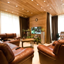 Come creare un design armonioso del soggiorno in una casa privata? -6