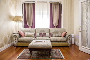 Interiér obývacej izby v klasickom štýle: aktuálne fotografie a nápady