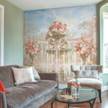 Paper pintat modern a l'interior de la sala d'estar-5