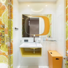 Cum să creați un design de baie elegant în Hrușciov? -2