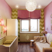 Habitació infantil a Khrusxov: les millors idees i característiques de disseny (55 fotos) -2