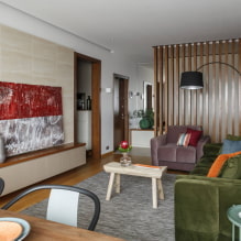 Ako vyzdobiť interiérový dizajn obývacej izby s rozlohou 20 m²? -1
