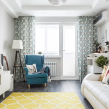 Jak vyzdobit design interiéru obývacího pokoje o rozloze 20 metrů čtverečních? -3