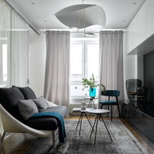 Oturma odası tasarımı 15 m2 - yerleşim özellikleri ve mobilya düzenlemesi-0