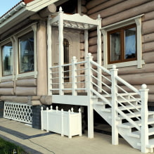 Kenmerken van het ontwerp van de veranda voor een privéwoning-1