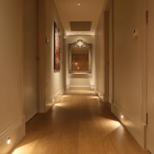 Pencahayaan lantai di sebuah pangsapuri: foto, bagaimana melakukannya sendiri-0