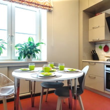 Hoe een keuken van 9 m² uit te rusten? (beste ontwerp, 62 foto's) -3