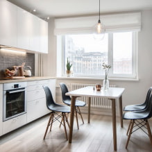 Hoe een keuken van 9 m² uit te rusten? (beste ontwerp, 62 foto's) -7
