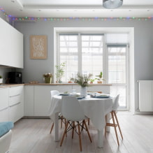 Кухня в светли цветове: 50 снимки с най-добрите идеи-0