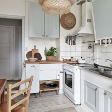 Hoe creëer je een harmonieus ontwerp van een kleine keuken van 8 m²? -5