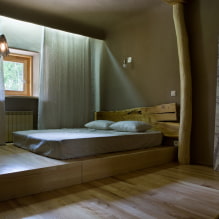 Pódiová postel: přehled nejlepších řešení, 45 fotografií v interiéru-2