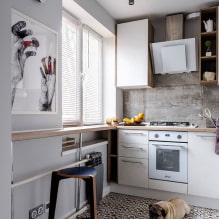Dizajn malej kuchyne s rozlohou 5 m² - 55 skutočných fotografií s najlepšími riešeniami-5