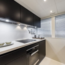 Dizajn malej kuchyne s rozlohou 5 m² - 55 skutočných fotografií s najlepšími riešeniami-6