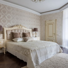 Bagaimana menghias bilik tidur dengan gaya klasik? (35 gambar) -0