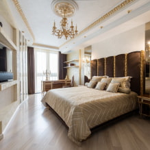 Hvordan dekorerer man et soveværelse i klassisk stil? (35 billeder) -4