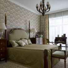 Cum să decorați un dormitor într-un stil clasic? (35 fotografii) -6