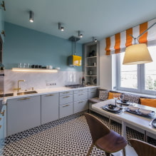 Cum să echipezi o bucătărie de 3 pe 3 metri? 40 de fotografii și opțiuni de design-6