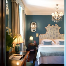 Slaapkamer in turquoise tinten: ontwerpgeheimen en 55 foto's-5
