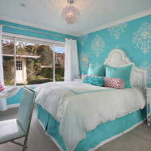 Phòng ngủ tông màu xanh ngọc: bí mật thiết kế và 55 ảnh-6