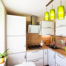 Keuken in Chroesjtsjov: huidig ​​ontwerp, 60 foto's in het interieur-0