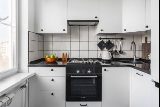 Keuken in Chroesjtsjov: huidig ​​ontwerp, 60 foto's in het interieur