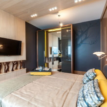Projekt sypialni 15 m2 - wskazówki projektowe i zdjęcia we wnętrzu-2