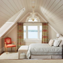 Дизайн на спалня в частна къща: реални снимки и дизайнерски идеи-4