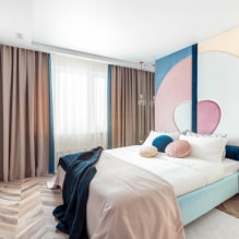 Hoe decoreer je een slaapkamerinterieur van 20 m²? -1