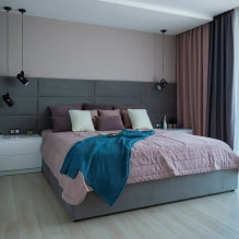 Alt om designet af et soveværelse i moderne stil (40 fotos) -8