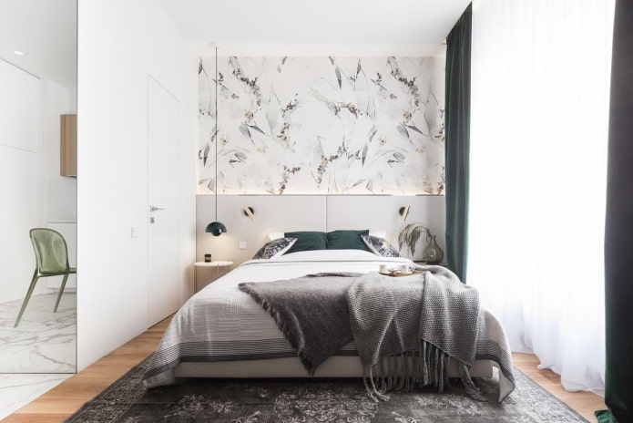 Modern tarzda yatak odası tasarımı hakkında her şey (40 fotoğraf)