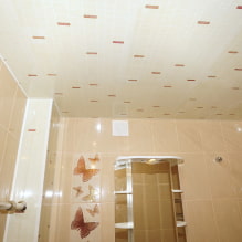 PVC-paneelit kylpyhuoneeseen: hyvät ja huonot puolet, valitut ominaisuudet, suunnittelu-7