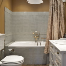 Badeværelse i et privat hus: billedanmeldelse af de bedste ideer-1