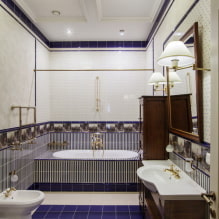 Badeværelse i et privat hus: foto anmeldelse af de bedste ideer-4