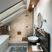 Μπάνιο σε ιδιωτική κατοικία: κριτική φωτογραφιών για τις καλύτερες ιδέες-7