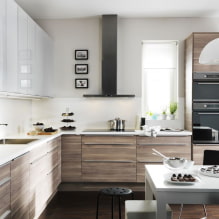 IKEA køkkener: valg af nuancer, typer, fotos og videoer i interiøret-1