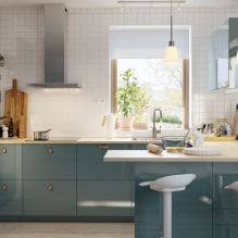 Bucătării IKEA: nuanțele la alegere, tipurile, fotografiile și videoclipurile din interior-5