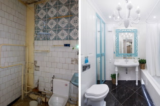 10 voorbeelden van badkamerrenovatie met foto's voor en na