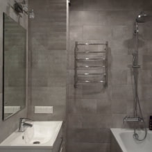 Kuinka sisustaa kylpyhuoneen suunnittelu 3 neliömetriä? -8