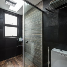 Phòng tắm đen: hình ảnh và bí mật thiết kế-thiết kế-6