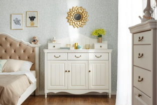Alegerea unui sifonier confortabil și elegant în dormitor