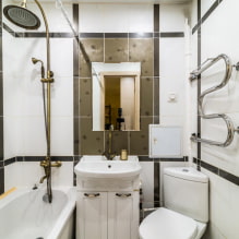 Kā izveidot stilīgu vannas istabas dizainu 4 kv m? -5