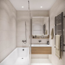 Bagaimana membuat reka bentuk bilik mandi yang bergaya 4 meter persegi? -3