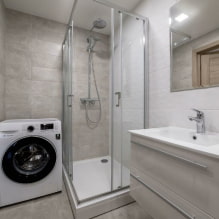 Come creare un design elegante per il bagno di 4 mq? -4