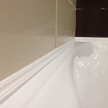 Kuinka tiivistää kylpyhuoneen ja seinän välinen liitos? 8 suosittua valintaa-1
