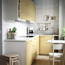 Kā izvēlēties virtuves komplektu mazai virtuvei? -1