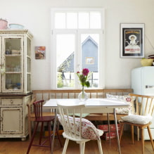 Savitarnos stalas virtuvei: tipai, spalvos pasirinkimas, dizainas ir stilius-3